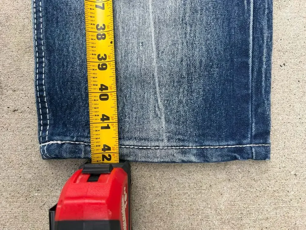 Southpole Men's Skinny Fit Distressed Jeans Blue Wash Size 40x30